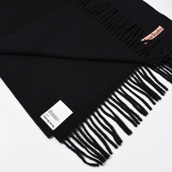 ACNE STUDIOS フリンジウールスカーフ - ナロー