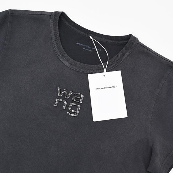 Alexander Wang Logo Shrunken T-Shirt