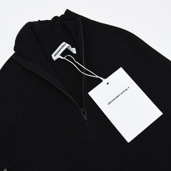 Alexander Wang Long Sleeve Ruffled Turtleneck
