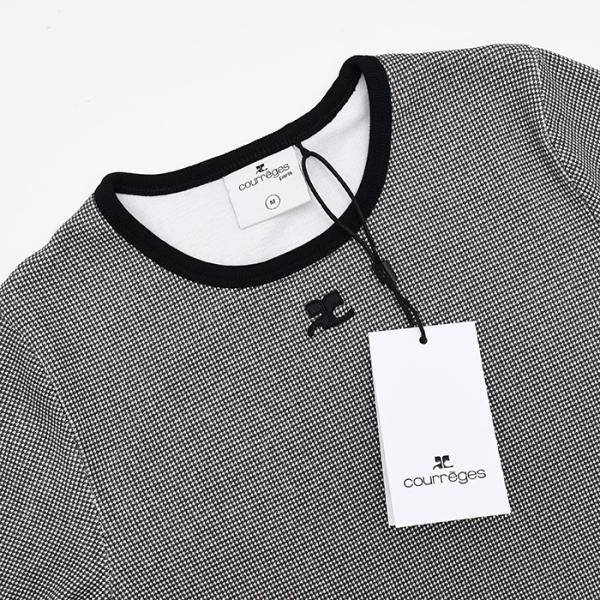 Courreges シグネチャーコントラストTシャツ