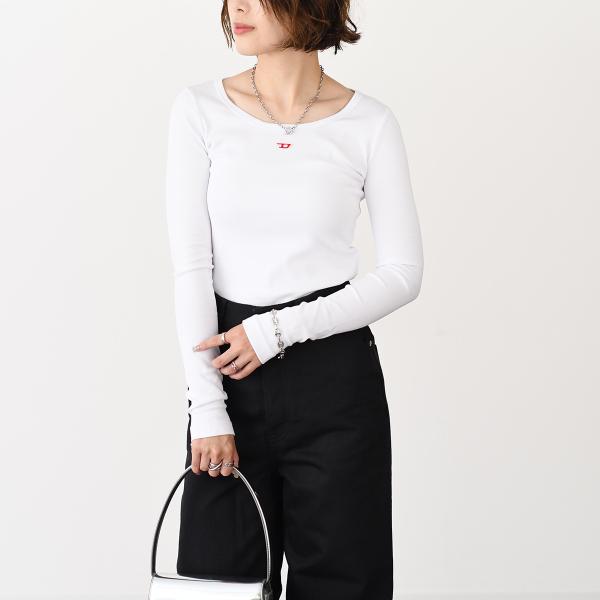 DIESEL ディーゼル T-BALLET-D リブ長袖Tシャツ