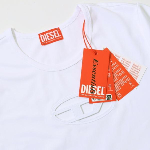 DIESEL D-ANGIEL Cotton Jersey Mini Dress
