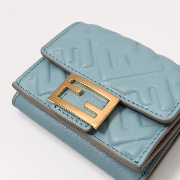 FENDI Baguette Micro Tri-fold Wallet
