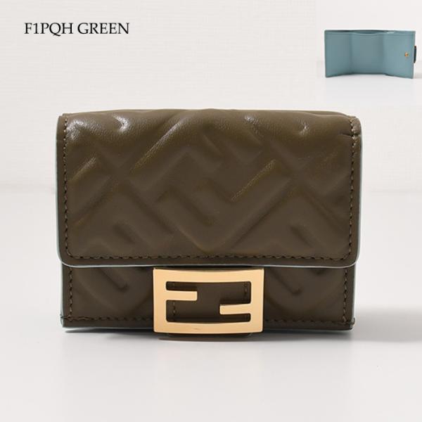 FENDI Baguette Micro Tri-fold Wallet