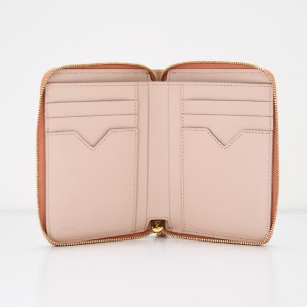 FENDI FF Diamond zip-around wallet medium