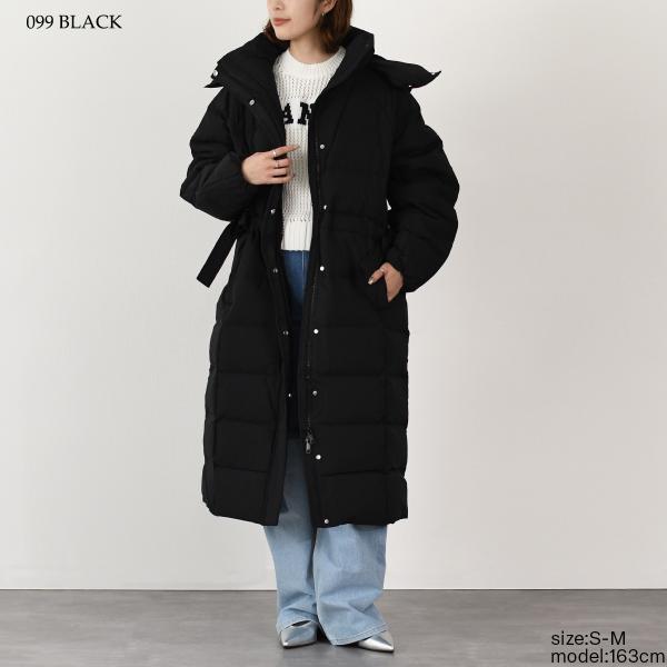 GANNI TECH SEERSUCKER PUFFER DOWN COAT