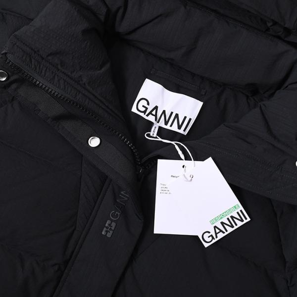 GANNI TECH OVERSIZED PUFFER JACKET