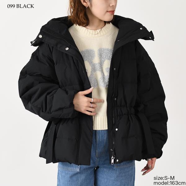 GANNI TECH OVERSIZED PUFFER JACKET