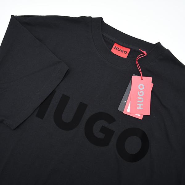 HUGO BOSS ヒューゴボス コットンジャージー Tシャツ リフレクターロゴ