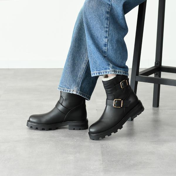 JIMMY CHOO YOUTH II バイカーブーツ