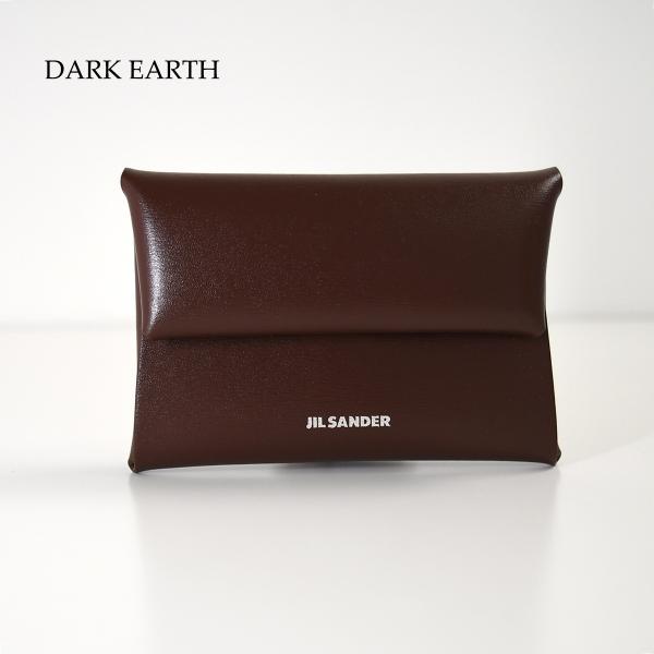 JILSANDER ロゴ入りレザーコインケース