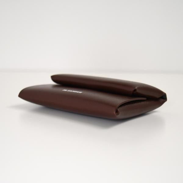 JILSANDER ロゴ入りレザーコインケース