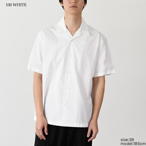 JILSANDER 헤비 오가닉 코튼 포플린 셔츠