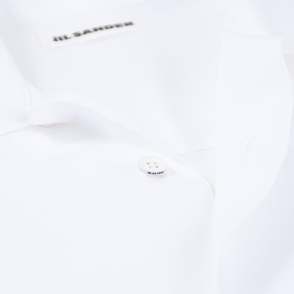 JILSANDER 헤비 오가닉 코튼 포플린 셔츠