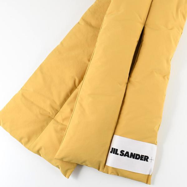 JILSANDER ロゴ ダウンマフラー