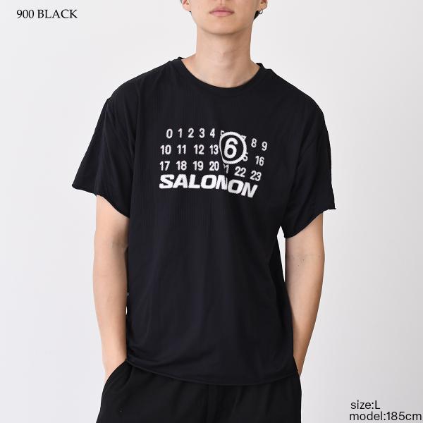 MM6 MAISON MARGIELA エムエムシックス メゾン マルジェラ MM6 x Salomon シームレスTシャツ