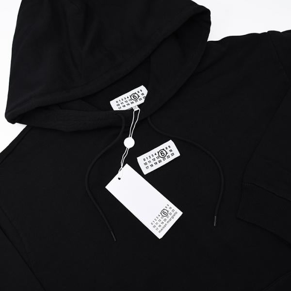 MM6 MAISON MARGIELA logo hoodie sweatshirt