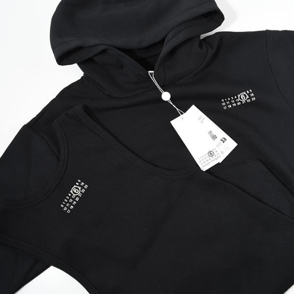 MM6 Tank Top Insert Hoodie