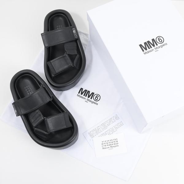 MM6 플랫폼 웨빙 슬리폰 샌들