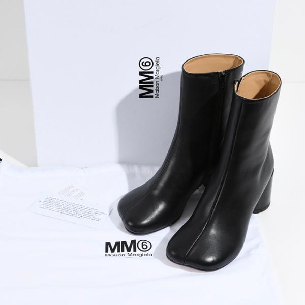 MM6 MAISON MARGIELA 아나토믹 부츠 힐 7.0cm