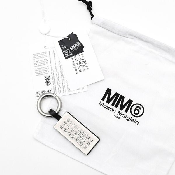 MM6 MAISON MARGIELA 「ニューメリック」タグ キーリング