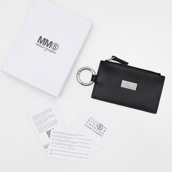 MM6 MAISON MARGIELA 「뉴메릭」레더 키링 파우치