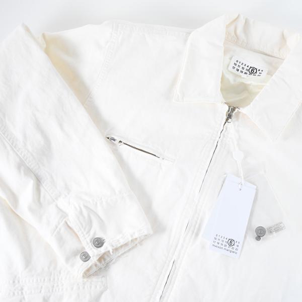 MM6 MAISON MARGIELA 퀼팅 코튼 캔버스 재킷