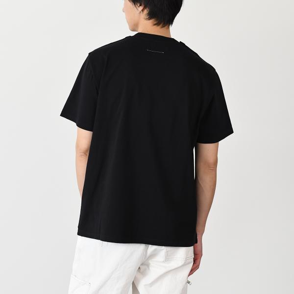 MM6 ツーレイヤー コットンジャージーTシャツ