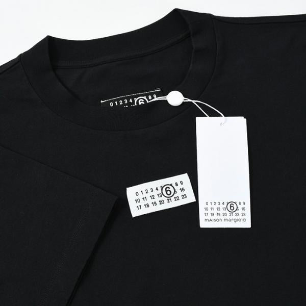 MM6 MAISON MARGIELA ナンバーロゴ コットンTシャツ