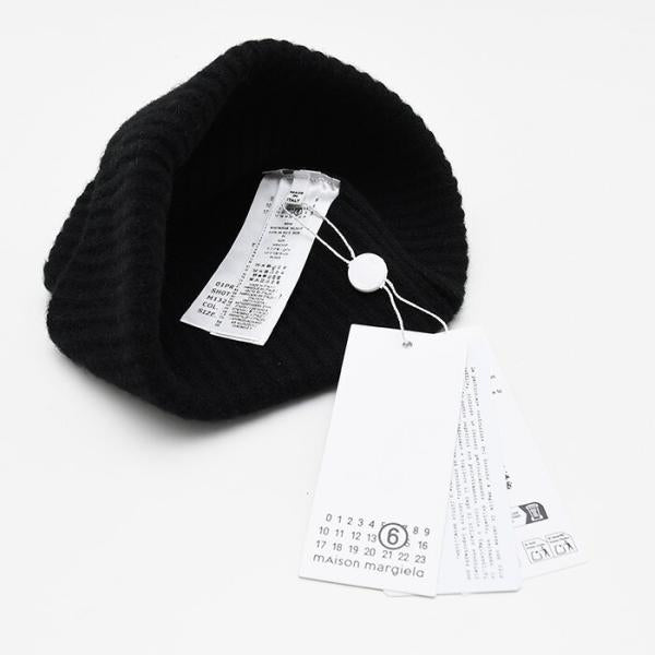 MM6 MAISON MARGIELA リブ ウール ビーニー