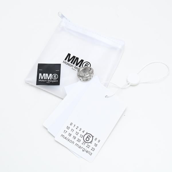 MM6 MAISON MARGIELA 트리플 로고 Numeric 시그니처 링