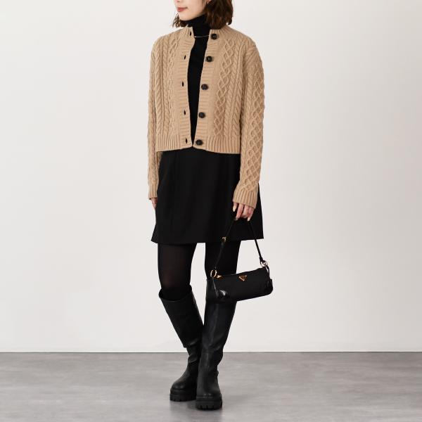 Weekend Max Mara AFOSI アフォージ ケーブル ニット ウール カーディガン
