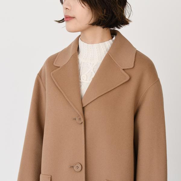 S Max Mara エス マックスマーラ CIELO チエロ ピュア ウール コクーンフィット コート