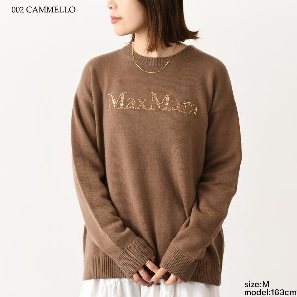S Max Mara KASSEL カッセル ウール カシミヤ ロゴ ニット