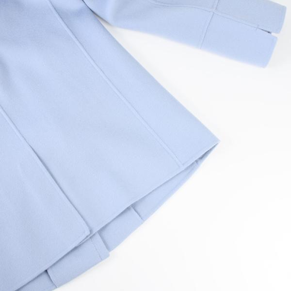 S Max Mara MOON シングルブレストウールピーコート