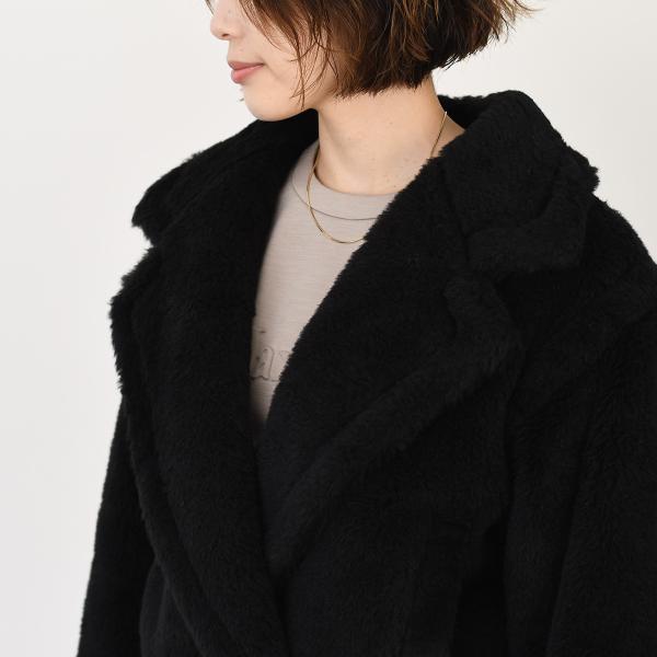 Max Mara OGGERI オッジェーリ テディベア アイコン クロップド コート