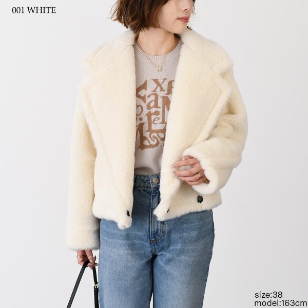 Max Mara OGGERI オッジェーリ テディベア アイコン クロップド コート