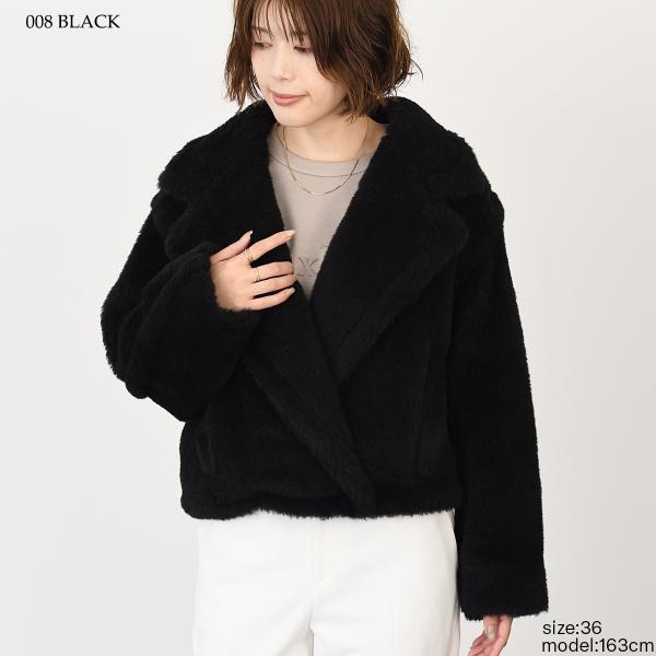 Max Mara OGGERI オッジェーリ テディベア アイコン クロップド コート