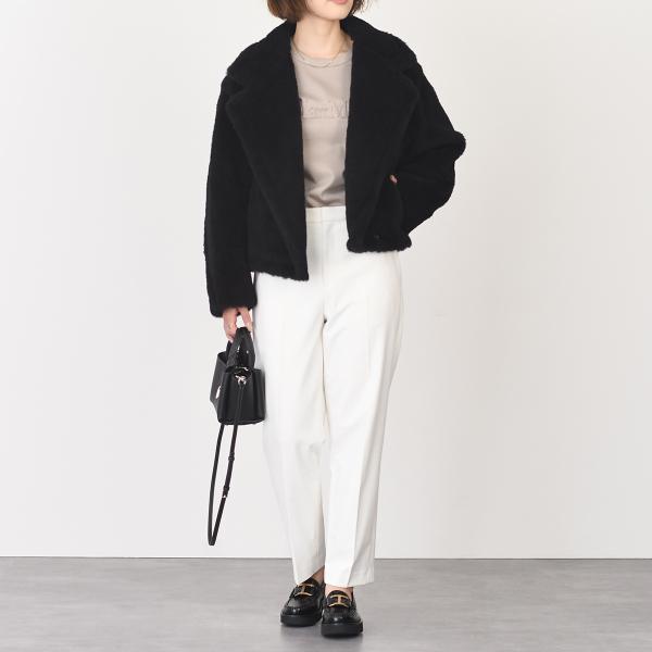 Max Mara OGGERI オッジェーリ テディベア アイコン クロップド コート