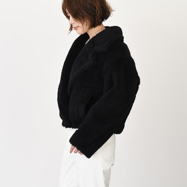 Max Mara OGGERI オッジェーリ テディベア アイコン クロップド コート