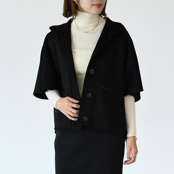 Max Mara ROLL cashmere short cape