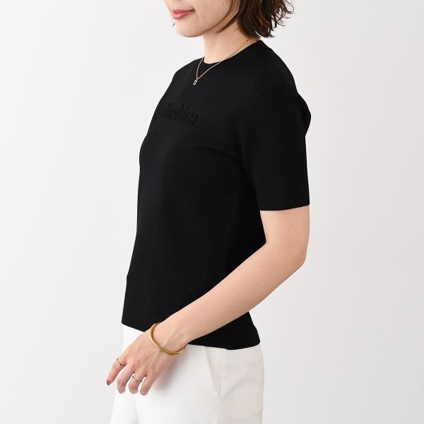 Max Mara SEGALE Viscose Short Sleeve Knit