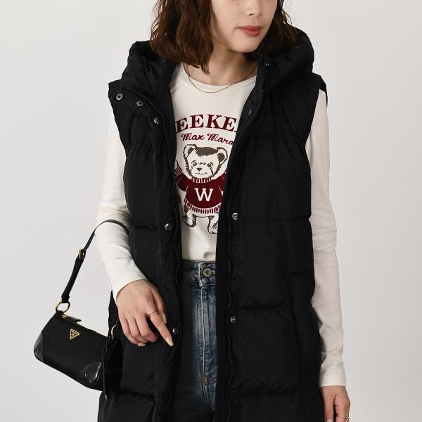 Weekend Max Mara ZIMINO 撥水タフタ ロングジレ