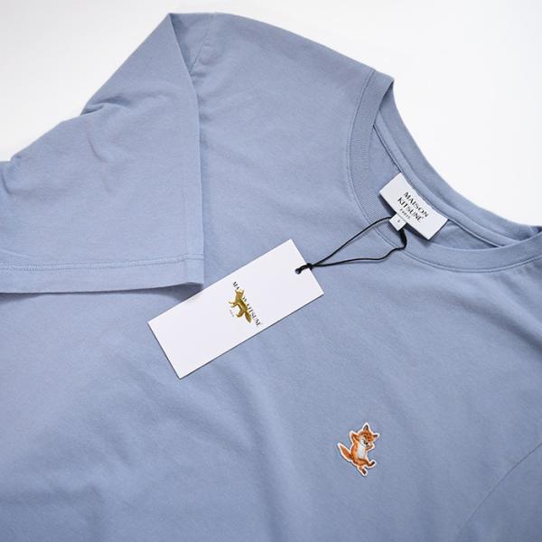 MAISON KITSUNE チラックス フォックス パッチ レギュラー Tシャツ