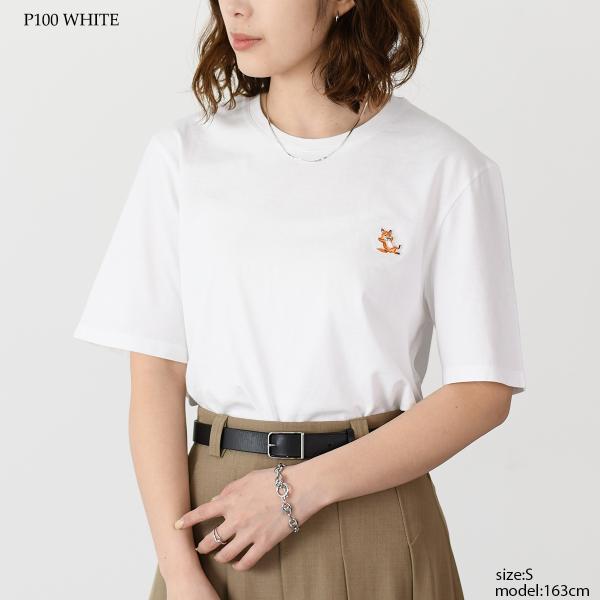 MAISON KITSUNE チラックス フォックス パッチ レギュラー Tシャツ