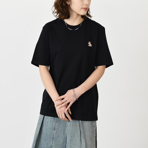 MAISON KITSUNE チラックス フォックス パッチ レギュラー Tシャツ