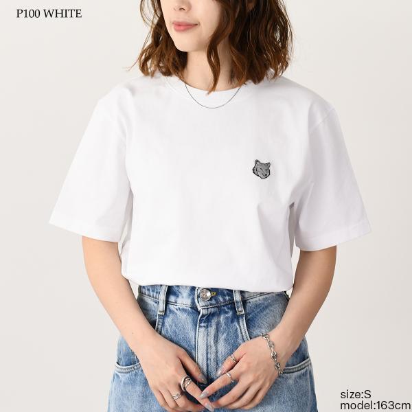MAISON KITSUNE ボールド フォックスヘッド パッチ コンフォート Tシャツ