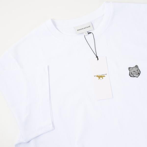 MAISON KITSUNE ボールド フォックスヘッド パッチ コンフォート Tシャツ