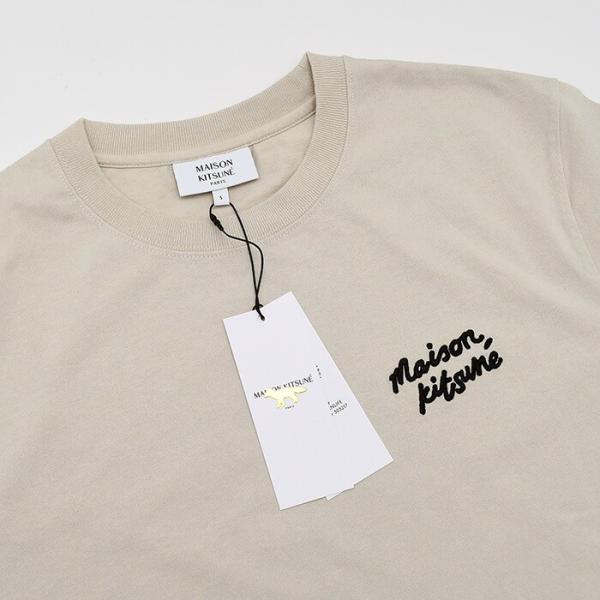 MAISON KITSUNE ハンドライティング コンフォート Tシャツ