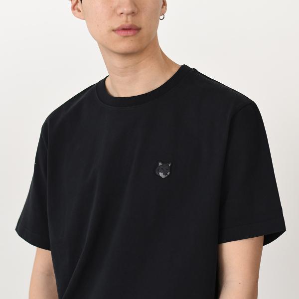 MAISON KITSUNE ボールド フォックスヘッド パッチ コンフォート Tシャツ